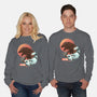 Kaiju Edo-unisex crew neck sweatshirt-dandingeroz