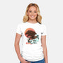 Kaiju Edo-womens fitted tee-dandingeroz