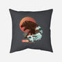 Kaiju Edo-none removable cover w insert throw pillow-dandingeroz