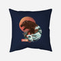 Kaiju Edo-none removable cover w insert throw pillow-dandingeroz