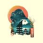 Edo King Kong-none removable cover w insert throw pillow-dandingeroz