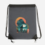 Edo King Kong-none drawstring bag-dandingeroz