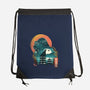 Edo King Kong-none drawstring bag-dandingeroz