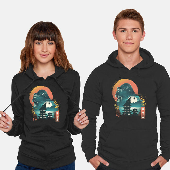 Edo King Kong-unisex pullover sweatshirt-dandingeroz