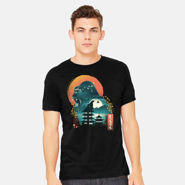 Edo King Kong-mens heavyweight tee-dandingeroz