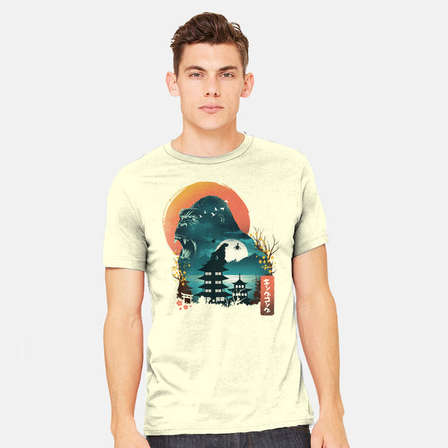 Edo King Kong-mens heavyweight tee-dandingeroz