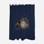 My Neighbor Meme-none polyester shower curtain-dandingeroz