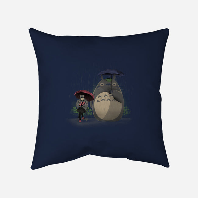 My Neighbor Meme-none non-removable cover w insert throw pillow-dandingeroz
