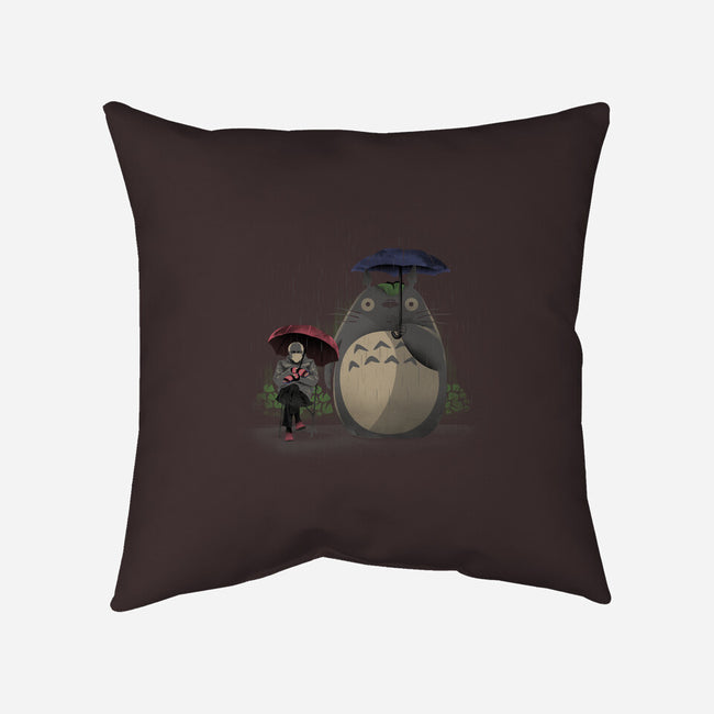 My Neighbor Meme-none removable cover throw pillow-dandingeroz