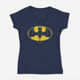 Black Dragon-womens v-neck tee-ducfrench