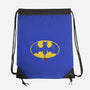 Black Dragon-none drawstring bag-ducfrench