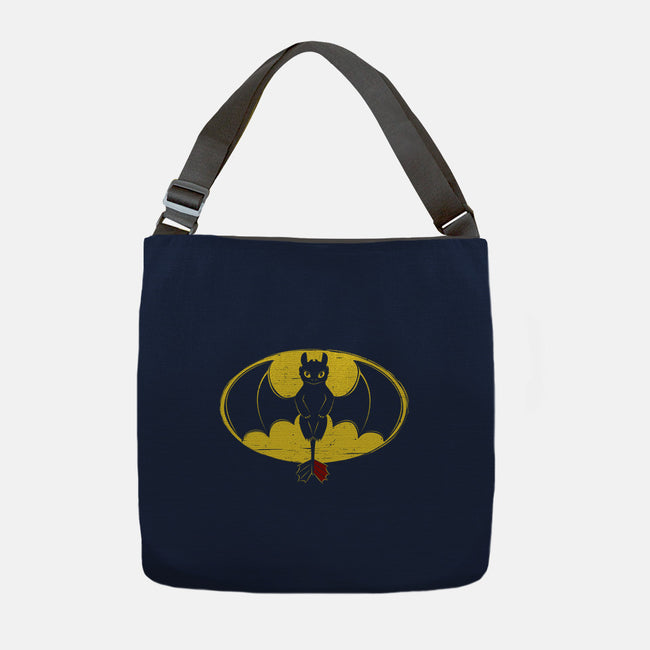 Black Dragon-none adjustable tote-ducfrench