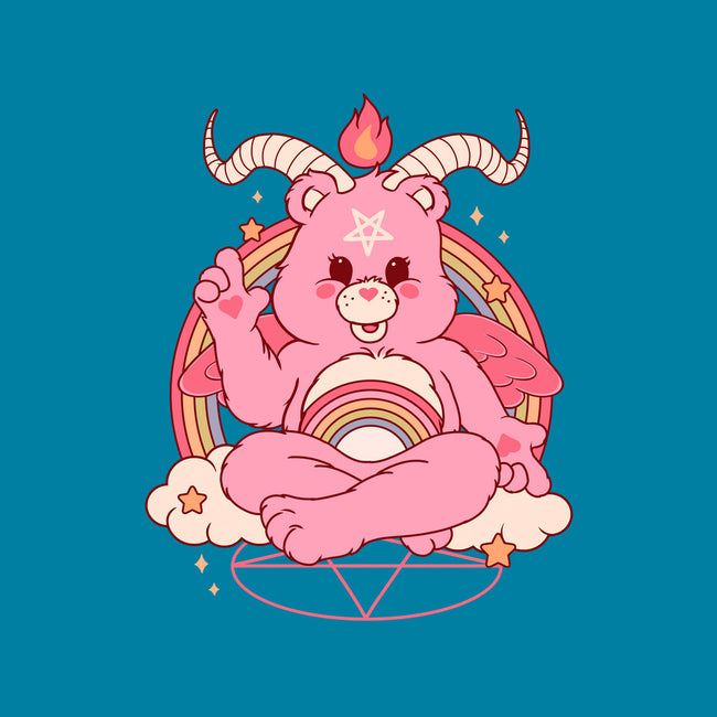 Bearphomet-none removable cover w insert throw pillow-Thiago Correa