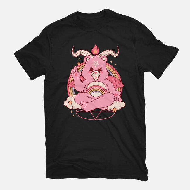 Bearphomet-womens basic tee-Thiago Correa
