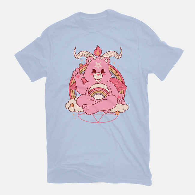 Bearphomet-womens basic tee-Thiago Correa