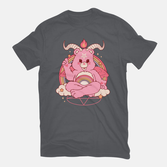 Bearphomet-womens basic tee-Thiago Correa