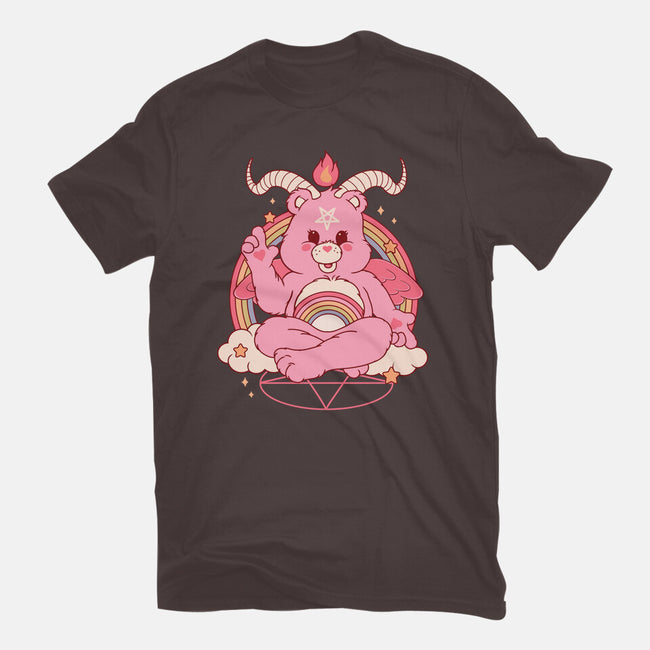 Bearphomet-womens basic tee-Thiago Correa