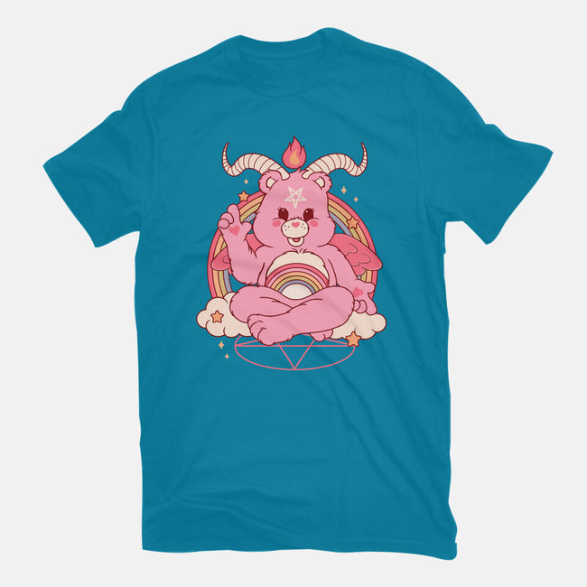 Bearphomet-womens basic tee-Thiago Correa