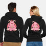 Bearphomet-unisex zip-up sweatshirt-Thiago Correa