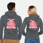 Bearphomet-unisex zip-up sweatshirt-Thiago Correa