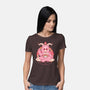 Bearphomet-womens basic tee-Thiago Correa