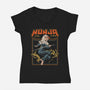 Nunja-womens v-neck tee-gloopz