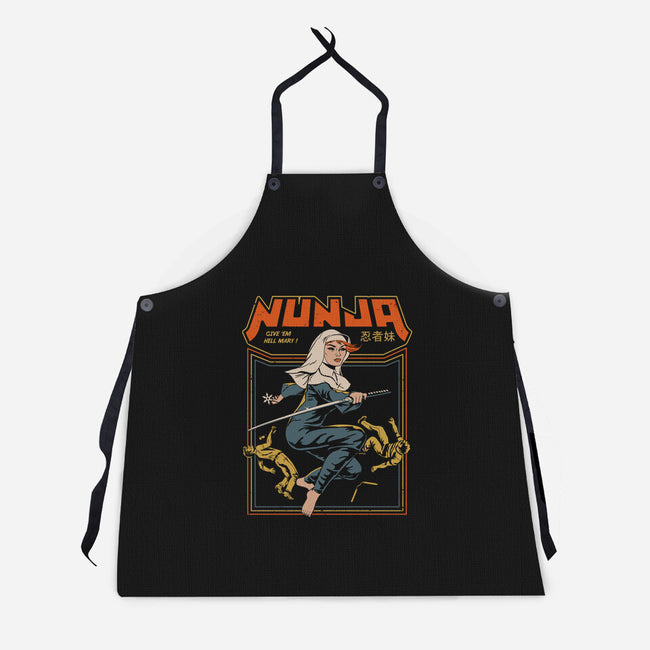 Nunja-unisex kitchen apron-gloopz