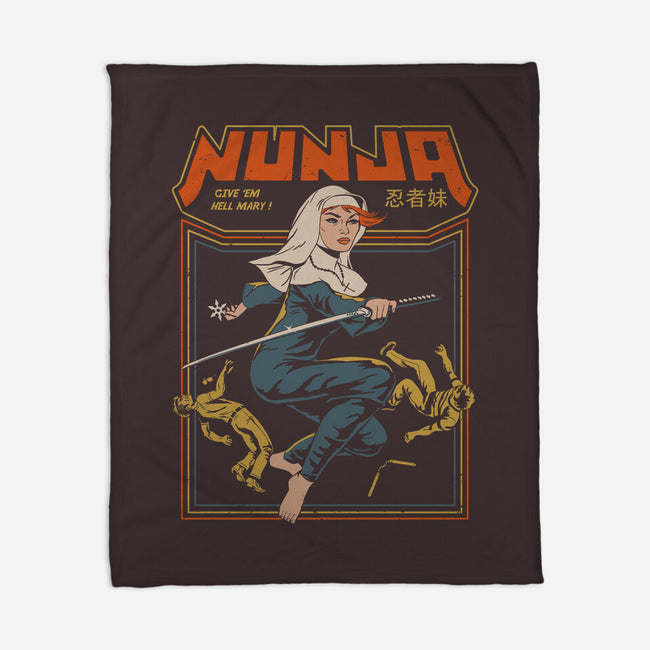 Nunja-none fleece blanket-gloopz