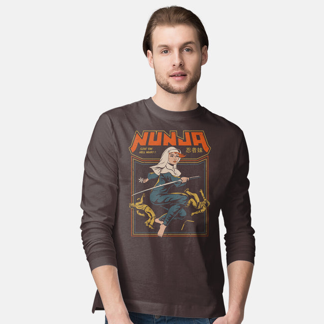 Nunja-mens long sleeved tee-gloopz