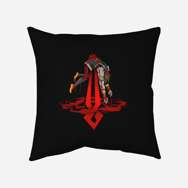 There is No Escape-none removable cover w insert throw pillow-J Marme