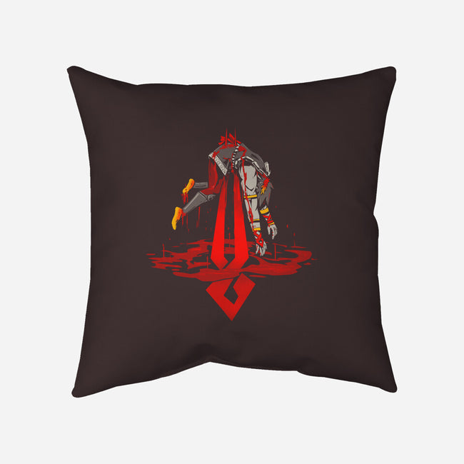 There is No Escape-none removable cover w insert throw pillow-J Marme