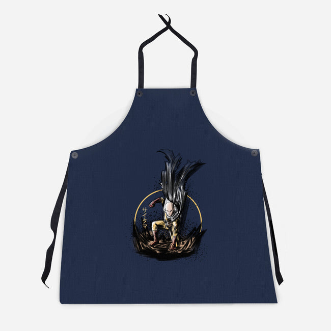 Unstoppable Punch-unisex kitchen apron-Lorets