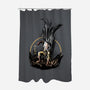 Unstoppable Punch-none polyester shower curtain-Lorets