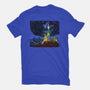 Pizza Wars-womens fitted tee-ugurbs
