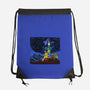 Pizza Wars-none drawstring bag-ugurbs