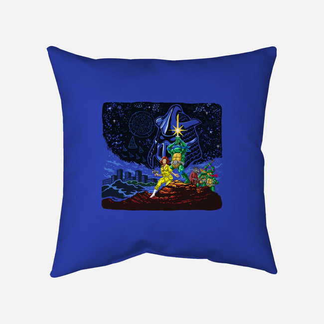 Pizza Wars-none removable cover w insert throw pillow-ugurbs