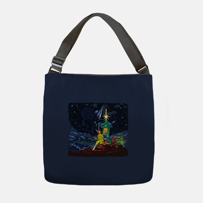 Pizza Wars-none adjustable tote-ugurbs