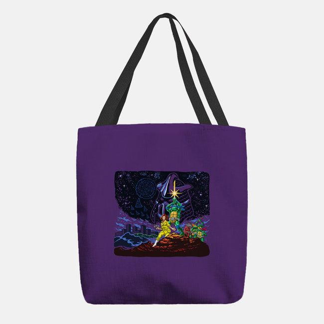 Pizza Wars-none basic tote-ugurbs