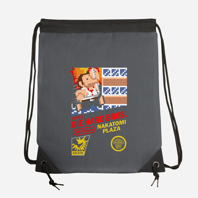 Super Nakatomi Bros-none drawstring bag-demonigote