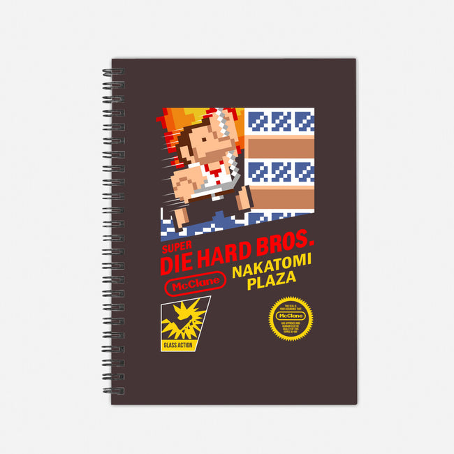 Super Nakatomi Bros-none dot grid notebook-demonigote