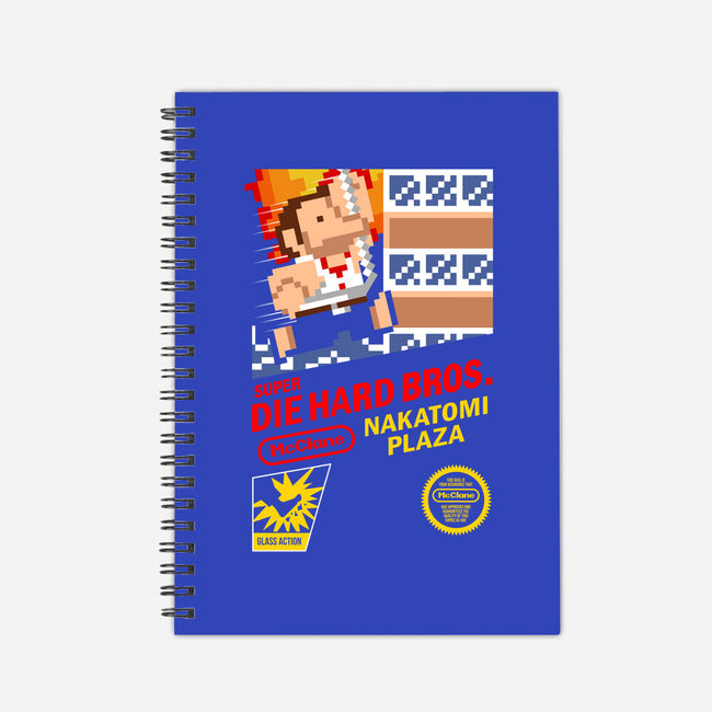 Super Nakatomi Bros-none dot grid notebook-demonigote