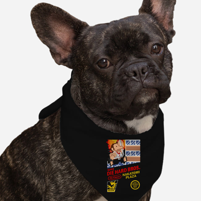 Super Nakatomi Bros-dog bandana pet collar-demonigote