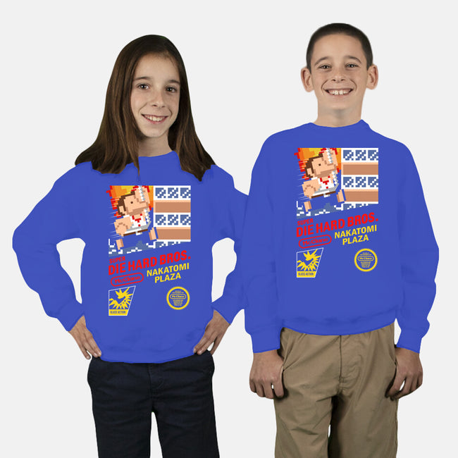 Super Nakatomi Bros-youth crew neck sweatshirt-demonigote