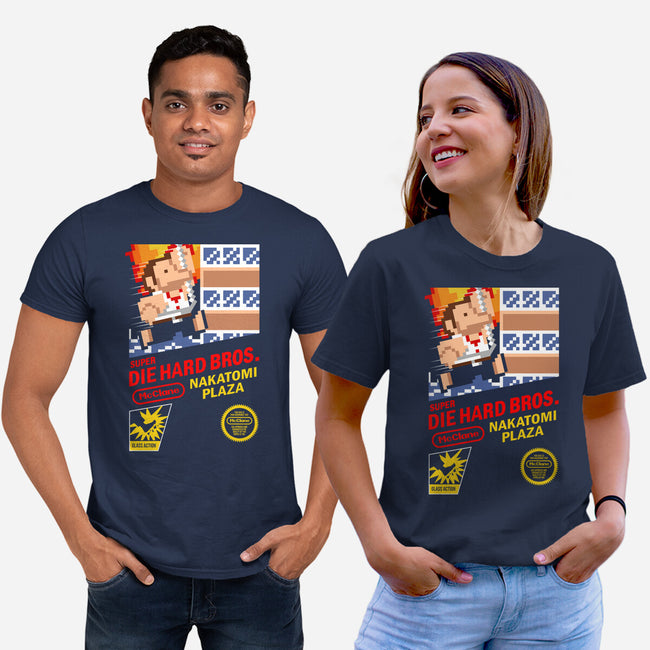 Super Nakatomi Bros-unisex basic tee-demonigote