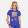 Super Nakatomi Bros-womens fitted tee-demonigote