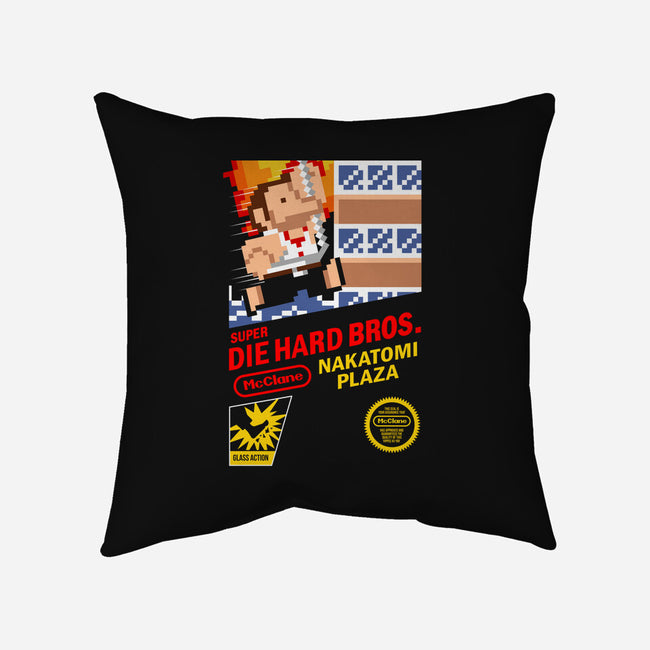 Super Nakatomi Bros-none removable cover w insert throw pillow-demonigote