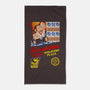 Super Nakatomi Bros-none beach towel-demonigote