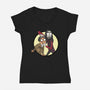 Look Guillermo-womens v-neck tee-MarianoSan