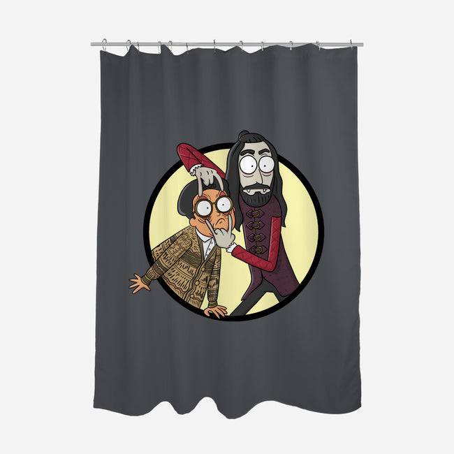 Look Guillermo-none polyester shower curtain-MarianoSan