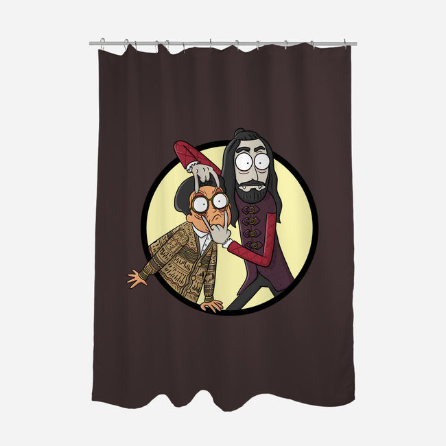 Look Guillermo-none polyester shower curtain-MarianoSan